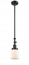 Innovations Lighting 206-BK-G51 - Bell - 1 Light - 5 inch - Matte Black - Stem Hung - Mini Pendant