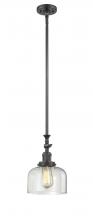 Innovations Lighting 206-OB-G72 - Bell - 1 Light - 8 inch - Oil Rubbed Bronze - Stem Hung - Mini Pendant