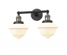 Innovations Lighting 208-BAB-G531-LED - Oxford - 2 Light - 17 inch - Black Antique Brass - Bath Vanity Light