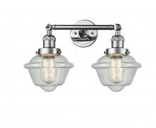 Innovations Lighting 208-PC-G534 - Oxford - 2 Light - 17 inch - Polished Chrome - Bath Vanity Light