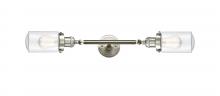 Innovations Lighting 208L-SN-G312 - Dover - 2 Light - 5 inch - Brushed Satin Nickel - Bath Vanity Light