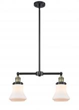 Innovations Lighting 209-BAB-G191 - Bellmont - 2 Light - 21 inch - Black Antique Brass - Stem Hung - Island Light