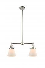 Innovations Lighting 209-PN-G61 - Cone - 2 Light - 21 inch - Polished Nickel - Stem Hung - Island Light