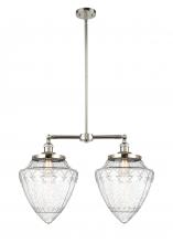 Innovations Lighting 209-PN-G664-12 - Bullet - 2 Light - 24 inch - Polished Nickel - Stem Hung - Island Light