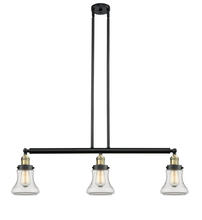 Innovations Lighting 213-BAB-G192-LED - Bellmont - 3 Light - 39 inch - Black Antique Brass - Stem Hung - Island Light