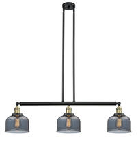 Innovations Lighting 213-BAB-G73-LED - Bell - 3 Light - 41 inch - Black Antique Brass - Stem Hung - Island Light