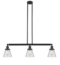 Innovations Lighting 213-OB-G62 - Cone - 3 Light - 39 inch - Oil Rubbed Bronze - Stem Hung - Island Light