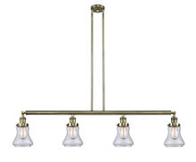 Innovations Lighting 214-AB-G192-LED - Bellmont - 4 Light - 51 inch - Antique Brass - Stem Hung - Island Light