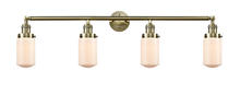 Innovations Lighting 215-AB-G311-LED - Dover - 4 Light - 43 inch - Antique Brass - Bath Vanity Light