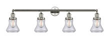 Innovations Lighting 215-PN-G192 - Bellmont - 4 Light - 42 inch - Polished Nickel - Bath Vanity Light