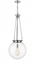 Innovations Lighting 221-1P-PC-G202-16 - Beacon - 1 Light - 16 inch - Polished Chrome - Chain Hung - Pendant