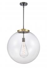 Innovations Lighting 221-1S-BAB-G202-18 - Beacon - 1 Light - 18 inch - Black Antique Brass - Cord hung - Pendant