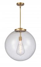 Innovations Lighting 221-1S-BB-G204-18 - Beacon - 1 Light - 18 inch - Brushed Brass - Cord hung - Pendant