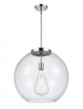 Innovations Lighting 221-1S-PC-G122-18 - Athens - 1 Light - 18 inch - Polished Chrome - Cord hung - Pendant