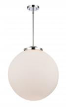 Innovations Lighting 221-1S-PC-G201-18 - Beacon - 1 Light - 18 inch - Polished Chrome - Cord hung - Pendant