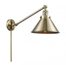 Innovations Lighting 237-AB-M10-AB-LED - Briarcliff - 1 Light - 10 inch - Antique Brass - Swing Arm