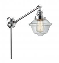 Innovations Lighting 237-PC-G532 - Oxford - 1 Light - 8 inch - Polished Chrome - Swing Arm