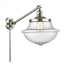 Innovations Lighting 237-PN-G544 - Oxford - 1 Light - 12 inch - Polished Nickel - Swing Arm