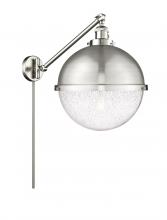 Innovations Lighting 237-SN-HFS-124-SN - Hampden - 1 Light - 13 inch - Brushed Satin Nickel - Swing Arm