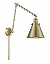 Innovations Lighting 238-AB-M13-AB-LED - Appalachian - 1 Light - 8 inch - Antique Brass - Swing Arm