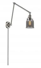 Innovations Lighting 238-SN-G53-LED - Bell - 1 Light - 8 inch - Brushed Satin Nickel - Swing Arm