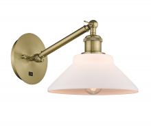 Innovations Lighting 317-1W-AB-G131-LED - Orwell - 1 Light - 8 inch - Antique Brass - Sconce