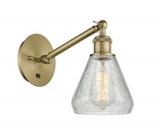 Innovations Lighting 317-1W-AB-G275-LED - Conesus - 1 Light - 6 inch - Antique Brass - Sconce