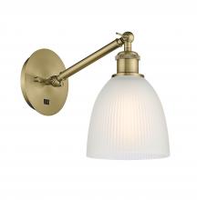 Innovations Lighting 317-1W-AB-G381-LED - Castile - 1 Light - 6 inch - Antique Brass - Sconce