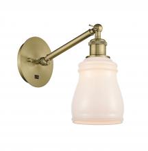 Innovations Lighting 317-1W-AB-G391-LED - Ellery - 1 Light - 5 inch - Antique Brass - Sconce