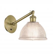 Innovations Lighting 317-1W-AB-G422-LED - Arietta - 1 Light - 8 inch - Antique Brass - Sconce