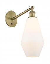 Innovations Lighting 317-1W-AB-G651-7-LED - Cindyrella - 1 Light - 7 inch - Antique Brass - Sconce