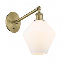Innovations Lighting 317-1W-AB-G651-8-LED - Cindyrella - 1 Light - 8 inch - Antique Brass - Sconce