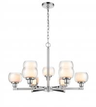 Innovations Lighting 330-9CR-PC-CLW-LED - Cairo - 9 Light - 30 inch - Polished Chrome - Chain Hung - Chandelier