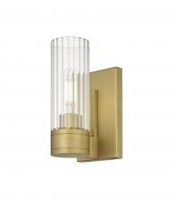 Innovations Lighting 429-1W-BB-G429-8CL - Empire - 1 Light - 5 inch - Brushed Brass - Sconce