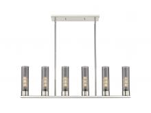 Innovations Lighting 429-6I-PN-G429-11SM - Empire - 6 Light - 44 inch - Polished Nickel - Linear Pendant