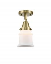 Innovations Lighting 447-1C-AB-G181S-LED - Canton - 1 Light - 6 inch - Antique Brass - Flush Mount