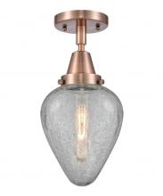Innovations Lighting 447-1C-AC-G165-LED - Geneseo - 1 Light - 7 inch - Antique Copper - Flush Mount