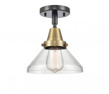 Innovations Lighting 447-1C-BAB-G4472 - Caden - 1 Light - 8 inch - Black Antique Brass - Flush Mount