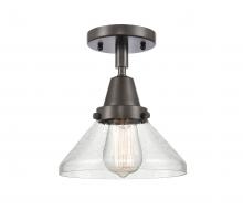 Innovations Lighting 447-1C-OB-G4474 - Caden - 1 Light - 8 inch - Oil Rubbed Bronze - Flush Mount