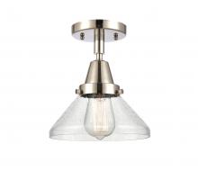 Innovations Lighting 447-1C-PN-G4474 - Caden - 1 Light - 8 inch - Polished Nickel - Flush Mount