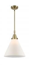 Innovations Lighting 447-1S-AB-G41-L-LED - Cone - 1 Light - 12 inch - Antique Brass - Mini Pendant