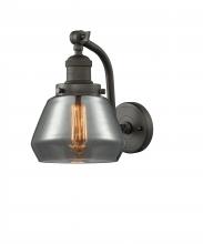 Innovations Lighting 515-1W-OB-G173-LED - Fulton - 1 Light - 7 inch - Oil Rubbed Bronze - Sconce