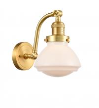 Innovations Lighting 515-1W-SG-G321 - Olean - 1 Light - 7 inch - Satin Gold - Sconce