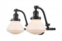 Innovations Lighting 515-2W-OB-G321-LED - Olean - 2 Light - 19 inch - Oil Rubbed Bronze - Bath Vanity Light
