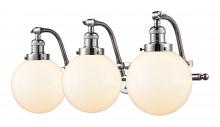 Innovations Lighting 515-3W-PC-G201-8 - Beacon - 3 Light - 28 inch - Polished Chrome - Bath Vanity Light