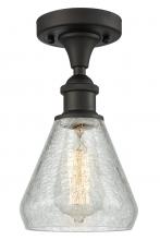 Innovations Lighting 516-1C-OB-G275-LED - Conesus - 1 Light - 6 inch - Oil Rubbed Bronze - Semi-Flush Mount