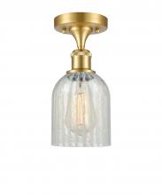 Innovations Lighting 516-1C-SG-G2511 - Caledonia - 1 Light - 5 inch - Satin Gold - Semi-Flush Mount