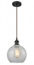 Innovations Lighting 516-1P-OB-G122-LED - Athens - 1 Light - 8 inch - Oil Rubbed Bronze - Cord hung - Mini Pendant