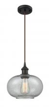 Innovations Lighting 516-1P-OB-G247-LED - Gorham - 1 Light - 10 inch - Oil Rubbed Bronze - Cord hung - Mini Pendant