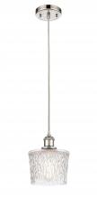 Innovations Lighting 516-1P-PN-G402 - Niagara - 1 Light - 7 inch - Polished Nickel - Cord hung - Mini Pendant